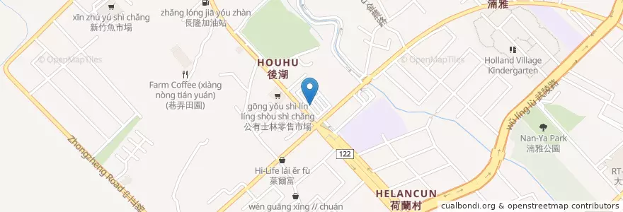 Mapa de ubicacion de 樹林頭觀光夜市 en Taiwan, Provincia Di Taiwan, Hsinchu, 北區.