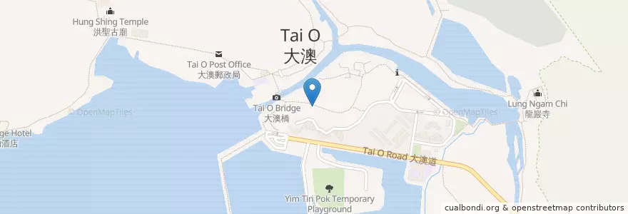 Mapa de ubicacion de อาหารไทย en China, Hongkong, Guangdong, New Territories, 離島區 Islands District.