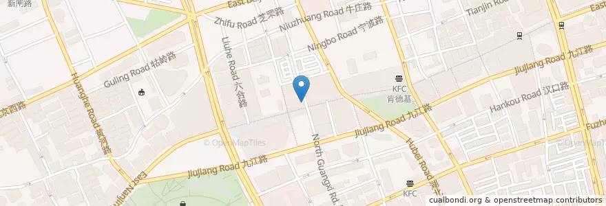 Mapa de ubicacion de McDonald's en Cina, Shanghai, Distretto Di Huangpu.