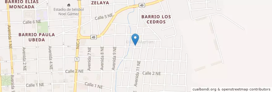 Mapa de ubicacion de Farmacia Yassuara en Nicaragua, Estelí, Estelí (Municipio), Estelí.