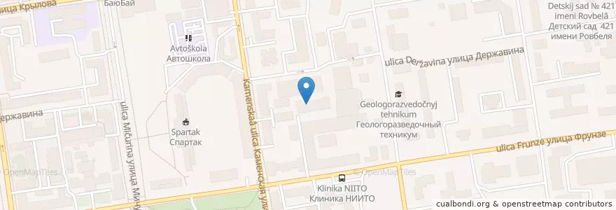 Mapa de ubicacion de Хирургический центр ИМТЦ en Rusya Federasyonu, Сибирский Федеральный Округ, Novosibirsk Oblastı, Городской Округ Новосибирск.