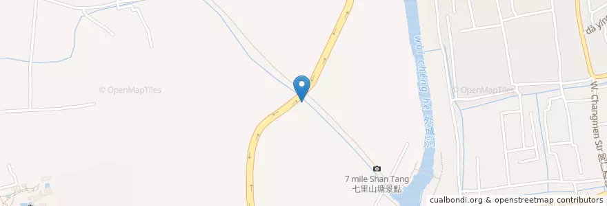 Mapa de ubicacion de 49 cafe en China, Suzhou, Jiangsu, 金阊街道, 姑苏区.