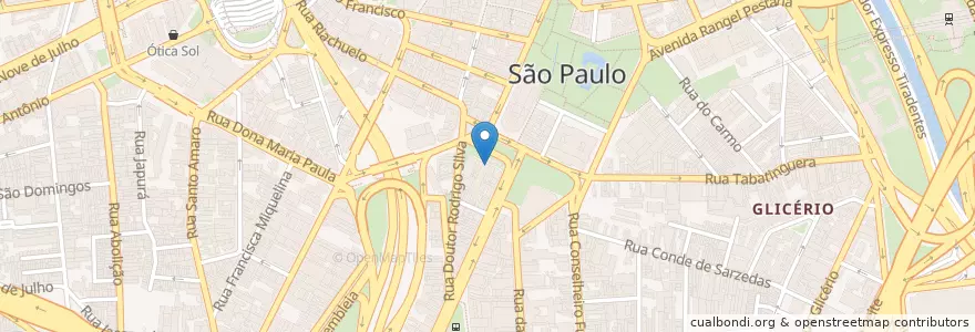 Mapa de ubicacion de Santa Tereza en Brezilya, Güneydoğu Bölgesi, Сан Паулу, Região Geográfica Intermediária De São Paulo, Região Metropolitana De São Paulo, Região Imediata De São Paulo, Сан Паулу.