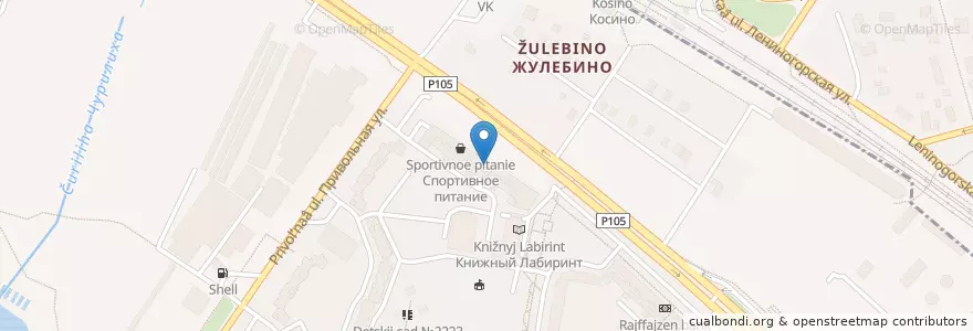 Mapa de ubicacion de Московский Кредитный Банк en Rússia, Distrito Federal Central, Москва, Юго-Восточный Административный Округ.