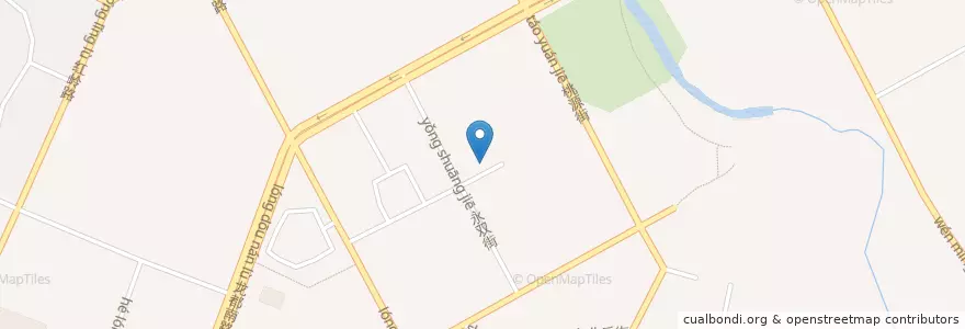 Mapa de ubicacion de 保安寺 en 中国, 四川省, 成都市, 龙泉驿区 (Longquanyi).