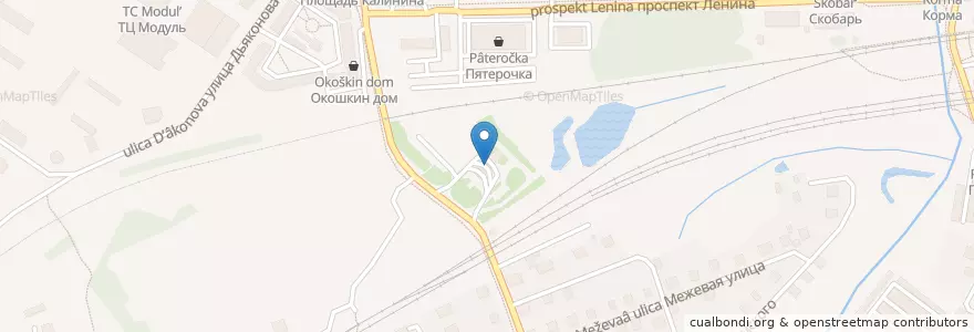 Mapa de ubicacion de ТНК en Rusland, Северо-Западный Федеральный Округ, Oblast Pskov, Великолукский Район, Городской Округ Великие Луки.