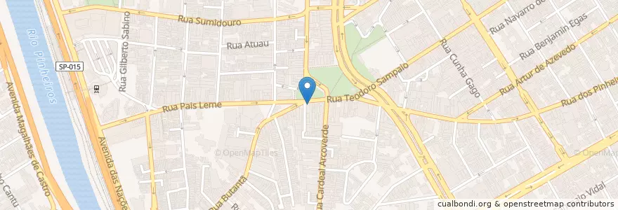 Mapa de ubicacion de Drogasil en البَرَازِيل, المنطقة الجنوبية الشرقية, ساو باولو, Região Geográfica Intermediária De São Paulo, Região Metropolitana De São Paulo, Região Imediata De São Paulo, ساو باولو.