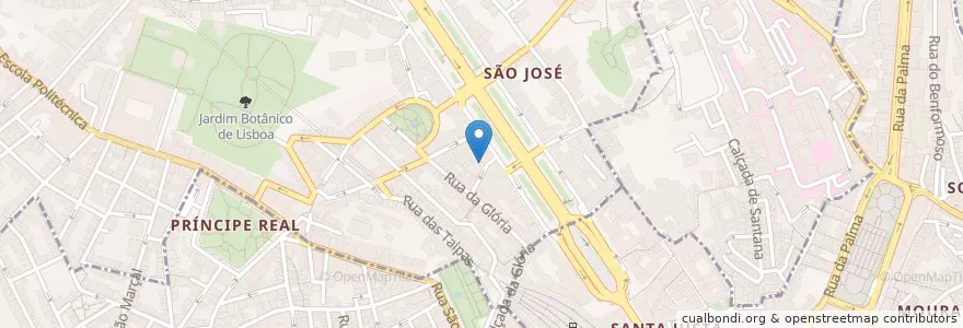 Mapa de ubicacion de Sancho en 포르투갈, Área Metropolitana De Lisboa, Lisboa, Grande Lisboa, 리스본, Santo António.