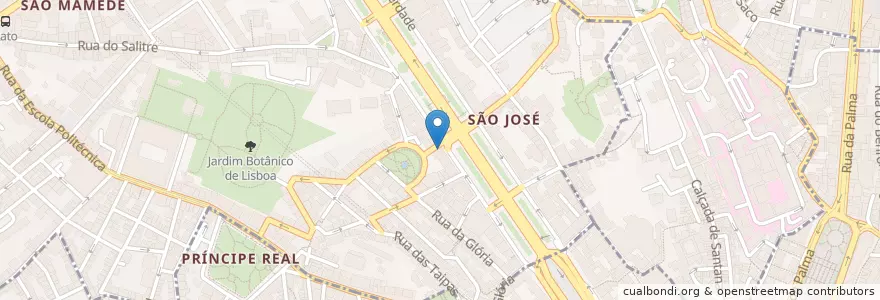 Mapa de ubicacion de Caixa Geral de Depósitos en Portugal, Área Metropolitana De Lisboa, Lisboa, Grande Lisboa, Lisboa, Santo António.