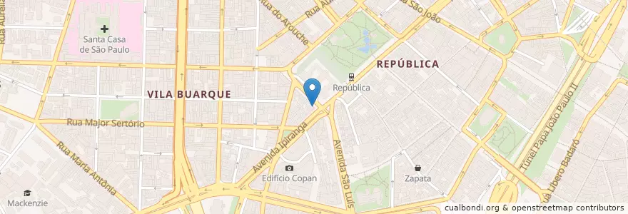 Mapa de ubicacion de DHL en ブラジル, 南東部地域, サンパウロ, Região Geográfica Intermediária De São Paulo, Região Metropolitana De São Paulo, Região Imediata De São Paulo, サンパウロ.