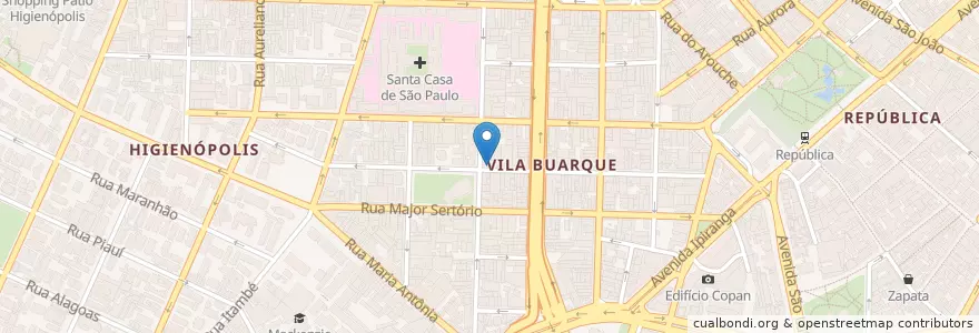 Mapa de ubicacion de Sushi Bar en برزیل, منطقه جنوب شرقی برزیل, سائوپائولو, Região Geográfica Intermediária De São Paulo, Região Metropolitana De São Paulo, Região Imediata De São Paulo, سائوپائولو.