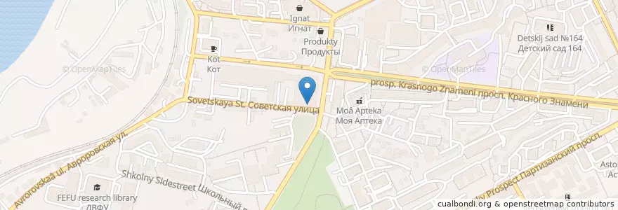 Mapa de ubicacion de Arte en روسيا, Дальневосточный Федеральный Округ, بريمورسكي كراي, Владивостокский Городской Округ.
