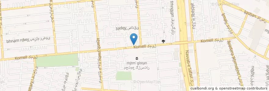 Mapa de ubicacion de Bank Saderat Iran en Iran, Tehran Province, Tehran County, Tehran, بخش مرکزی شهرستان تهران.