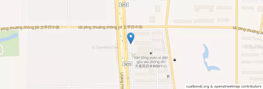 Mapa de ubicacion de 加油站 en China, Peking, Hebei, 昌平区.