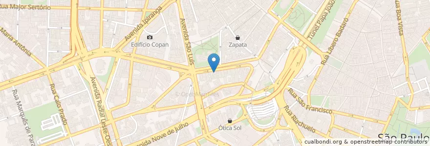 Mapa de ubicacion de Centro Odontológico Rossi en Brasile, Regione Sudest, San Paolo, Região Geográfica Intermediária De São Paulo, Região Metropolitana De São Paulo, Região Imediata De São Paulo, San Paolo.