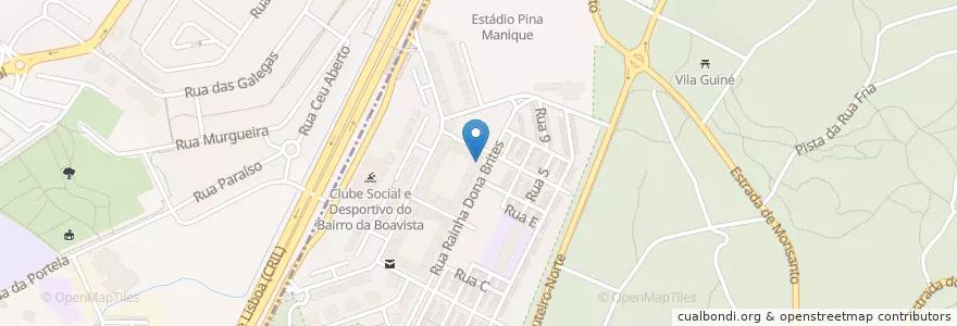 Mapa de ubicacion de Farmácia da Boavista en Portugal, Área Metropolitana De Lisboa, Lisboa, Grande Lisboa, Lisbon, Benfica.