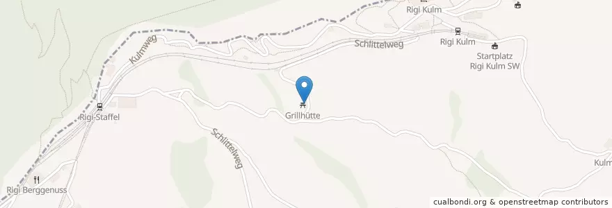 Mapa de ubicacion de Grillhütte en Schweiz/Suisse/Svizzera/Svizra, Schwyz, Schwyz, Arth.