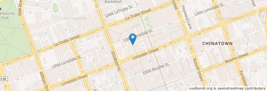 Mapa de ubicacion de Priceline Pharmacy en Australie, Victoria, City Of Melbourne.