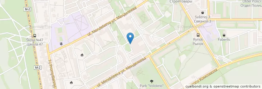 Mapa de ubicacion de Визави en Rússia, Distrito Federal Central, Oblast De Kursk, Курский Район, Городской Округ Курск.