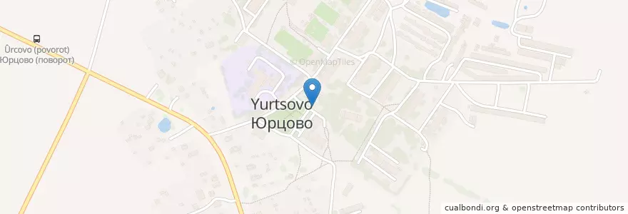 Mapa de ubicacion de Отделение связи №140318 en Rusland, Centraal Federaal District, Oblast Moskou, Городской Округ Егорьевск.