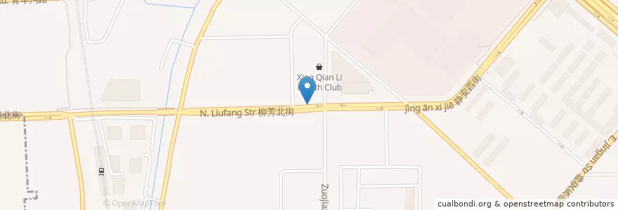 Mapa de ubicacion de Billig og bra en Cina, Pechino, Hebei, 朝阳区 / Chaoyang.