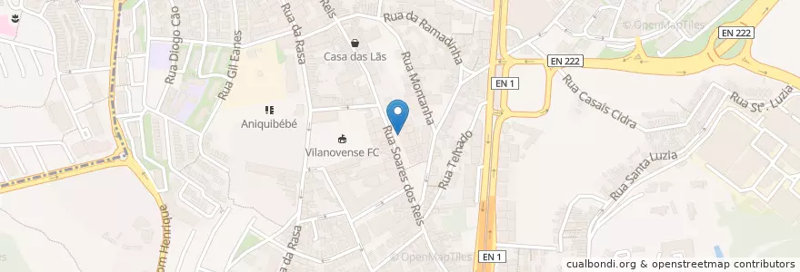 Mapa de ubicacion de Centro Veterinário de St. Ovídio en Portugal, Norte, Área Metropolitana Do Porto, Porto, Vila Nova De Gaia, Mafamude E Vilar Do Paraíso.
