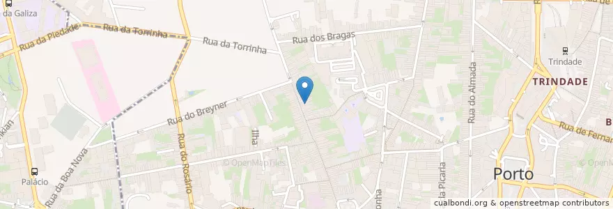 Mapa de ubicacion de Catraio Real Ale Bar en Portugal, North, Área Metropolitana Do Porto, Porto, Porto, Cedofeita, Santo Ildefonso, Sé, Miragaia, São Nicolau E Vitória.
