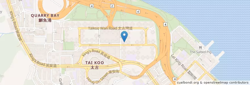 Mapa de ubicacion de 尚膳潮州小廚 en چین, گوانگ‌دونگ, هنگ‌کنگ, جزیره هنگ کنگ, 新界 New Territories, 東區 Eastern District.