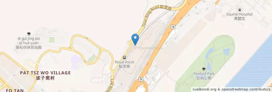 Mapa de ubicacion de 樂基幼兒學校 / 幼兒樂園 (駿景園) en 中国, 香港, 广东省, 新界, 沙田區.