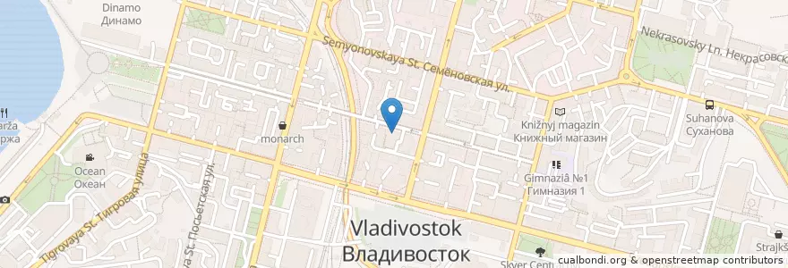 Mapa de ubicacion de Republic en Rusia, Дальневосточный Федеральный Округ, Приморский Край, Владивостокский Городской Округ.