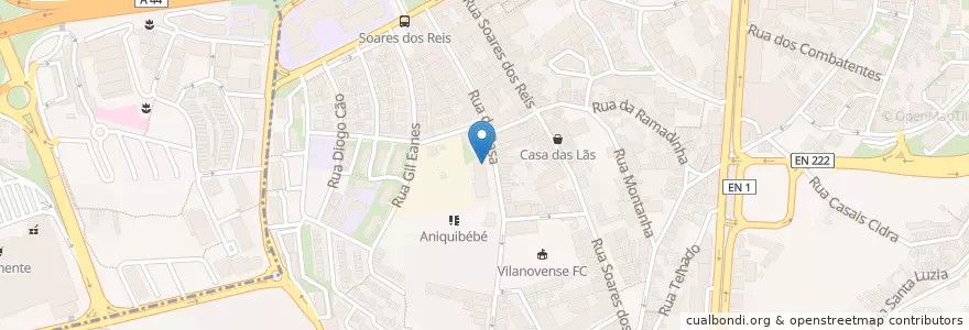 Mapa de ubicacion de Laboratório de Análises Clínicas Canidelo SA en Portogallo, Nord, Área Metropolitana Do Porto, Porto, Vila Nova De Gaia, Mafamude E Vilar Do Paraíso.