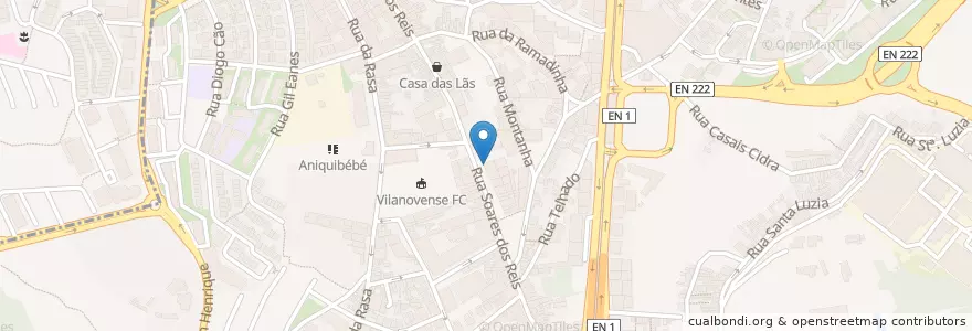 Mapa de ubicacion de Casa Leblon en Portugal, North, Área Metropolitana Do Porto, Porto, Vila Nova De Gaia, Mafamude E Vilar Do Paraíso.