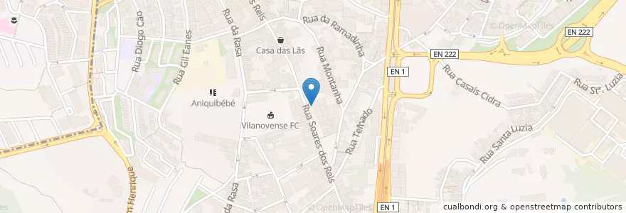 Mapa de ubicacion de Imag Xgaia - Análise Clinicas en Portugal, Nord, Área Metropolitana Do Porto, Porto, Vila Nova De Gaia, Mafamude E Vilar Do Paraíso.