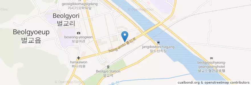 Mapa de ubicacion de 김내과의원 en Corea Del Sur, Jeolla Del Sur, 보성군.