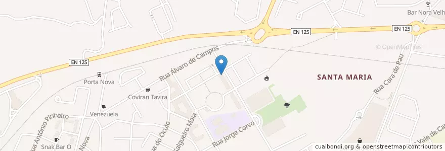Mapa de ubicacion de Restaurante Casa Tradicao en Portugal, Algarve, Algarve, Faro, Tavira, Tavira.