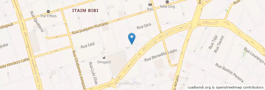Mapa de ubicacion de Taberna da esquina en البَرَازِيل, المنطقة الجنوبية الشرقية, ساو باولو, Região Geográfica Intermediária De São Paulo, Região Metropolitana De São Paulo, Região Imediata De São Paulo, ساو باولو.