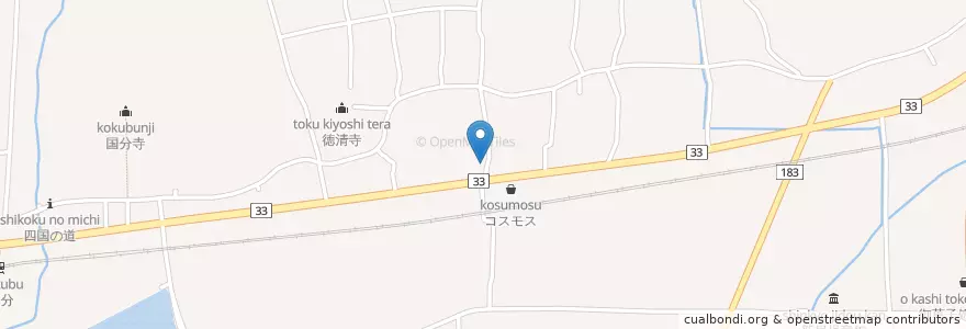 Mapa de ubicacion de 天津神社 en ژاپن, 香川県, 高松市.