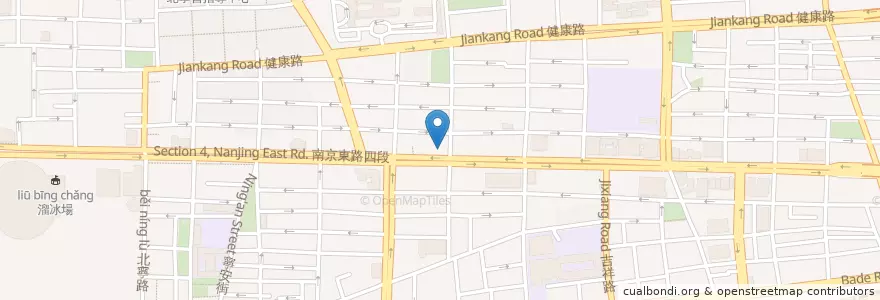 Mapa de ubicacion de 李李豆行 en 台湾, 新北市, 台北市, 松山区.