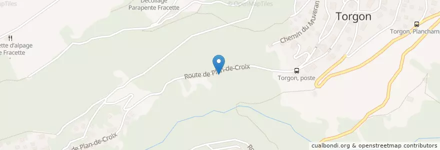 Mapa de ubicacion de Déchetterie des Rotzas en Switzerland, Valais/Wallis, Monthey, Vionnaz.