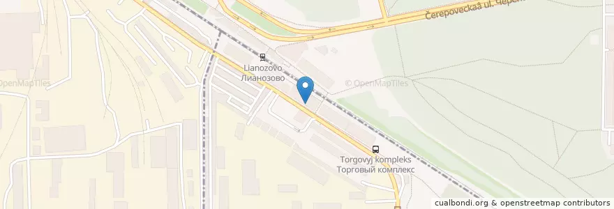 Mapa de ubicacion de Столички en Rusia, Distrito Federal Central, Москва, Северный Административный Округ, Район Восточное Дегунино, Район Лианозово.