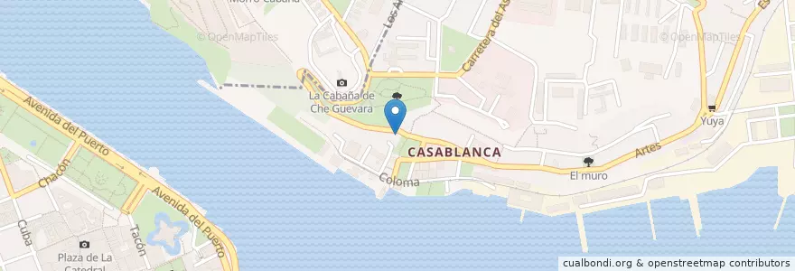 Mapa de ubicacion de Consultorio Familiar en کوبا, La Habana.