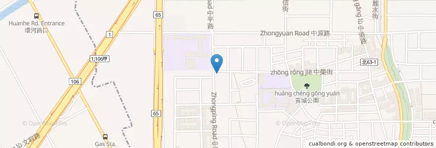 Mapa de ubicacion de 胖老爹炸雞 en تایوان, 新北市.