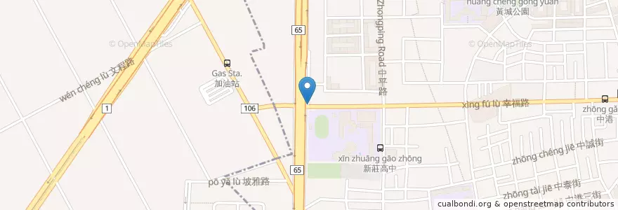Mapa de ubicacion de 宥棧越式料理 en 臺灣, 新北市.