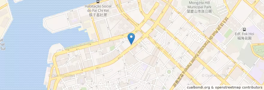 Mapa de ubicacion de Sushi Take-Out en الصين, ماكاو, غوانغدونغ, ماكاو, 珠海市, 香洲区, 花地瑪堂區 Nossa Senhora De Fátima.