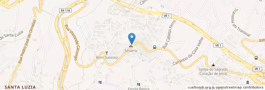 Mapa de ubicacion de Vetmedis - Boa Nova en 葡萄牙, Funchal (Santa Maria Maior).