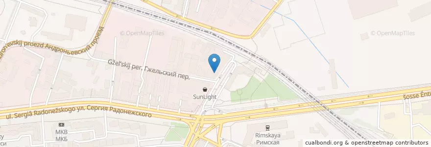 Mapa de ubicacion de Кружка en 俄罗斯/俄羅斯, Центральный Федеральный Округ, Москва, Юго-Восточный Административный Округ.