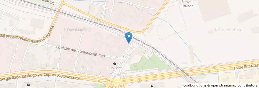 Mapa de ubicacion de Шаурма №1 en 俄罗斯/俄羅斯, Центральный Федеральный Округ, Москва, Юго-Восточный Административный Округ.