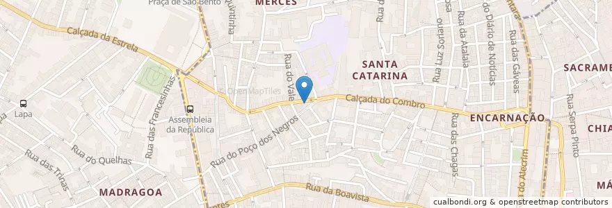 Mapa de ubicacion de Chipie la galette en Portugal, Área Metropolitana De Lisboa, Lisboa, Grande Lisboa, Lisbon, Misericórdia.
