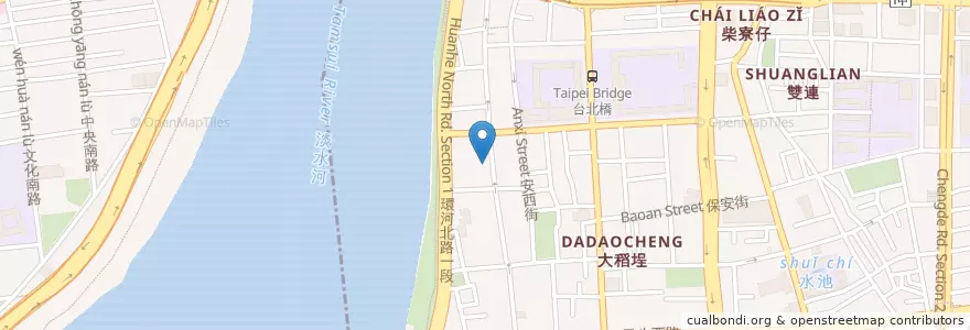 Mapa de ubicacion de 夏樹甜品 en Taiwan, Nuova Taipei, Taipei.