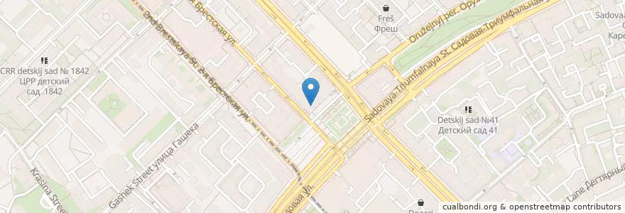 Mapa de ubicacion de Spy en Russia, Distretto Federale Centrale, Москва, Центральный Административный Округ, Тверской Район.